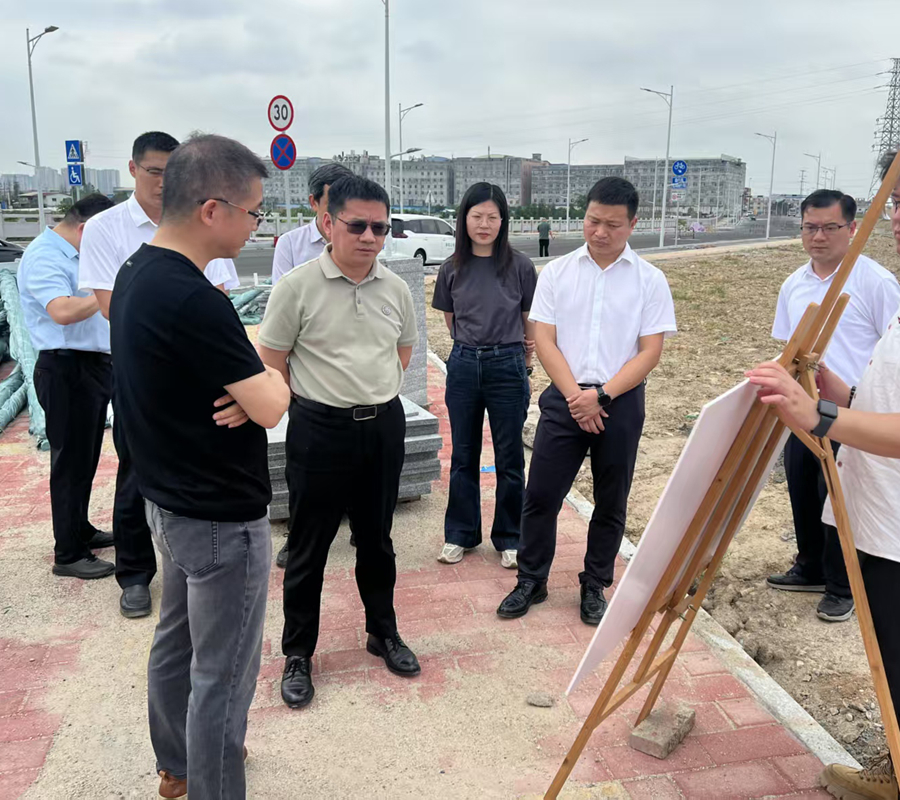 佛山市副市長(zhǎng)陳新文調(diào)研科伺智能新總部基地建設(shè)